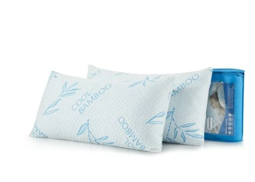 Bamboo Shredded Memory Foam Pillow Washble Cover 2